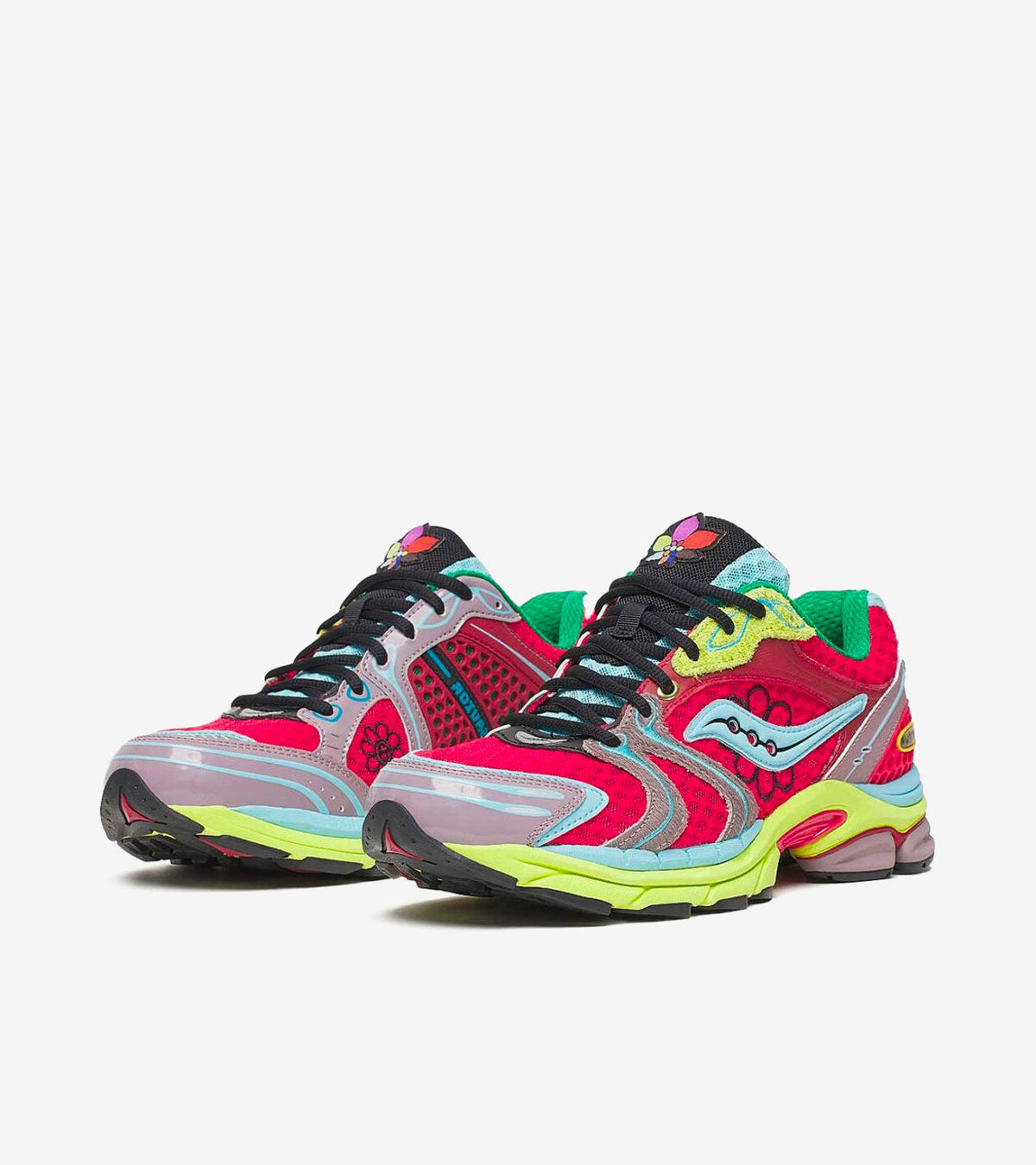 Saucony ProGrid Triumph 4 Jae Tips Flowers Grow Uptown Poison Ivy-2